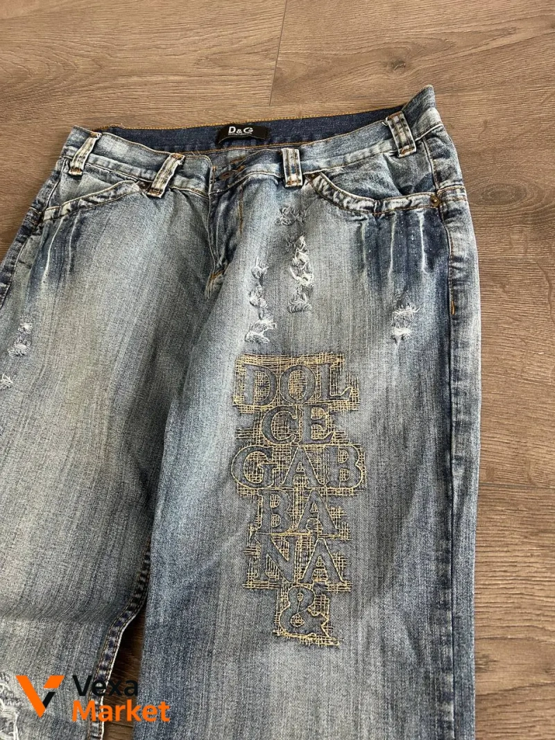 Джинси Dolce & Gabbana Big logo — фото 3