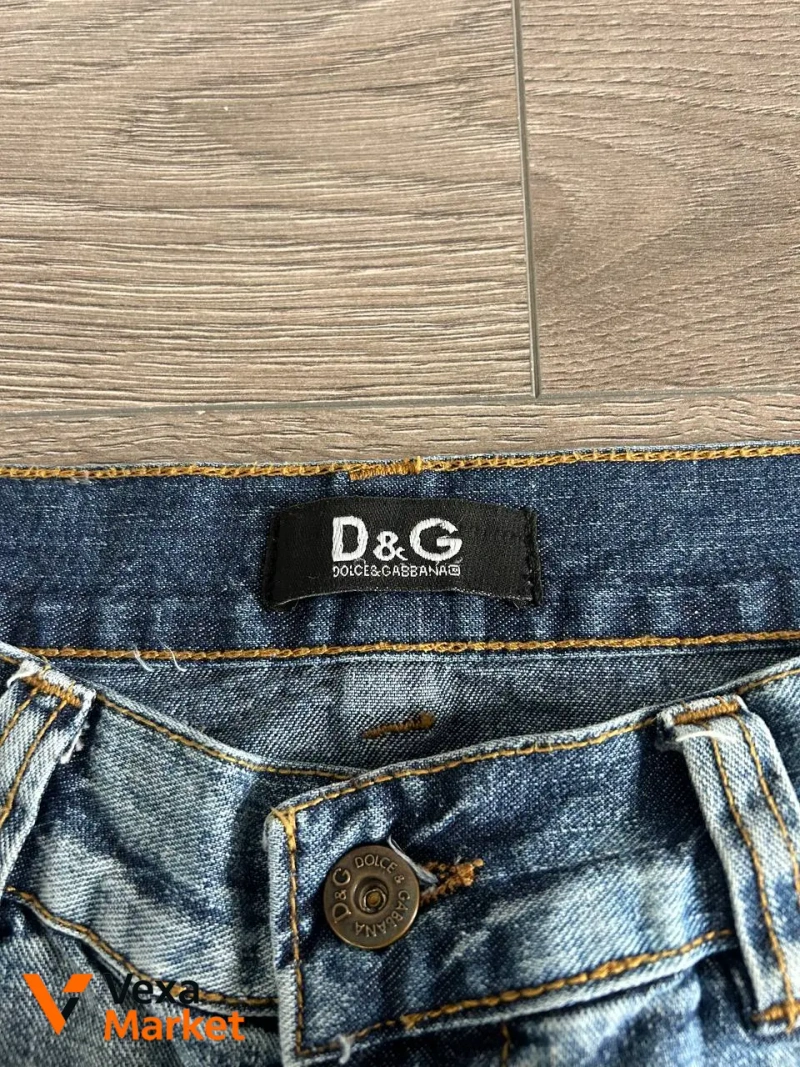 Джинси Dolce & Gabbana Big logo — фото 4