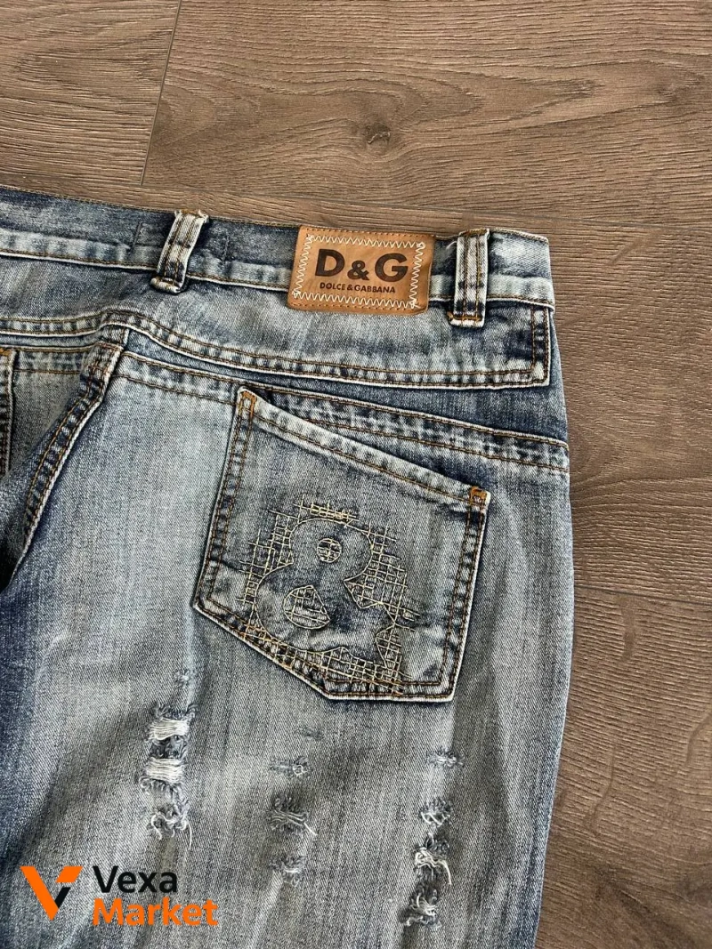 Джинси Dolce & Gabbana Big logo — фото 5
