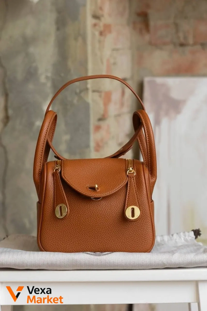 Hermès Lindy сумка жіноча шкіряна — фото 4