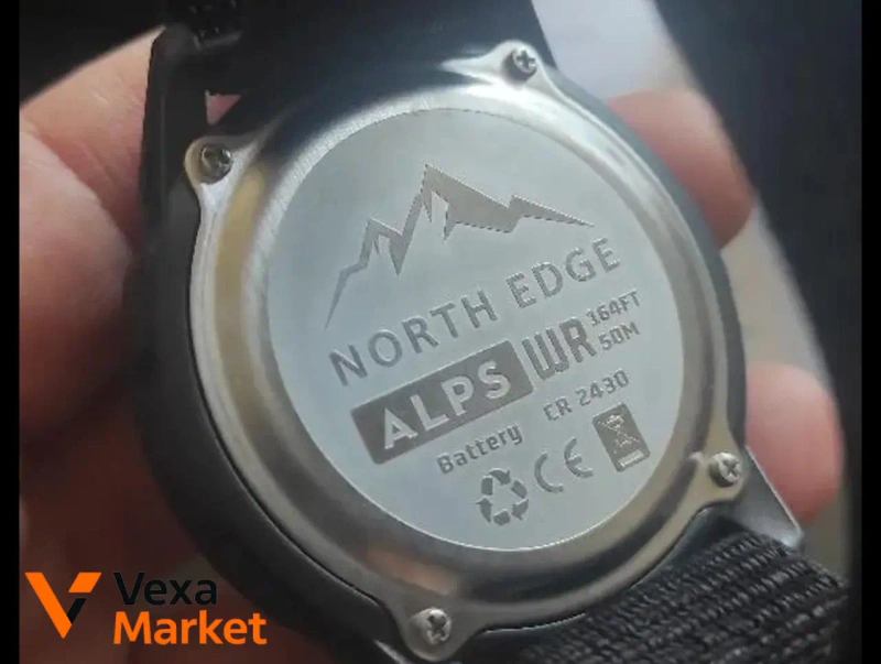 Тактичні годинники North Edge Alps карбон компас — фото 6