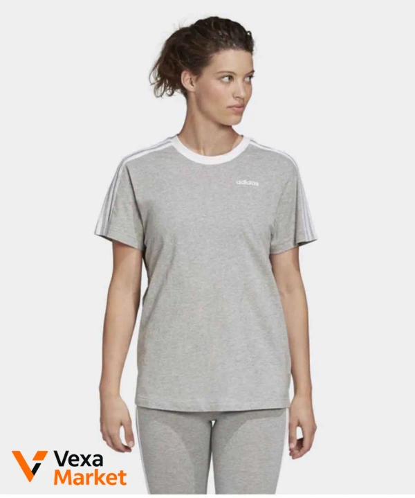 Adidas футболка спортивна жіноча сіра S