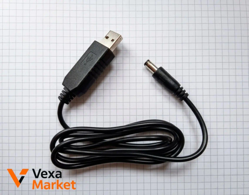 USB-кабель DC/USB-преобразователь 5В-12В для роутера/PON-терминала — фото 3