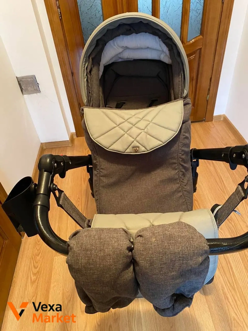Коляска Baby Pram Bellini 2в1 — фото 5