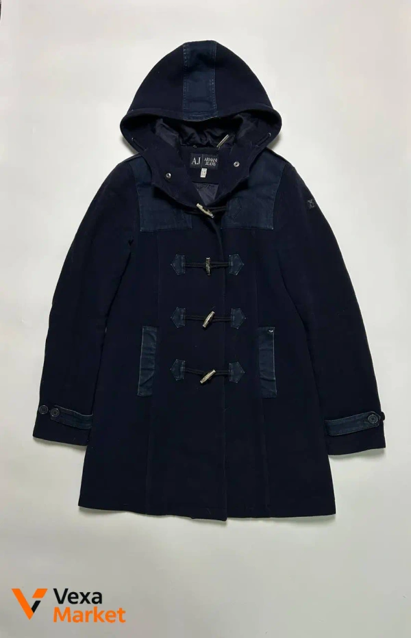 Vintage Armani Lana-wool coat EU 44