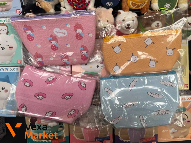 Косметички Sanrio Hello Kitty My Melody Kuromi Pochacco — фото 2