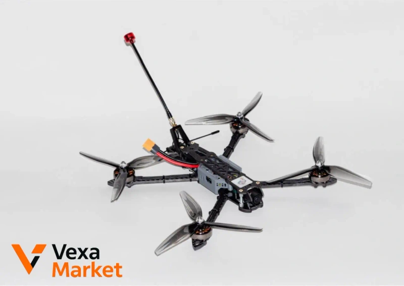 Дрон FPV Зефір Magenta 7” Mark IV 7” EMAX ECO II 2807 1300kv SpeedyBee F405 V4 — фото 2