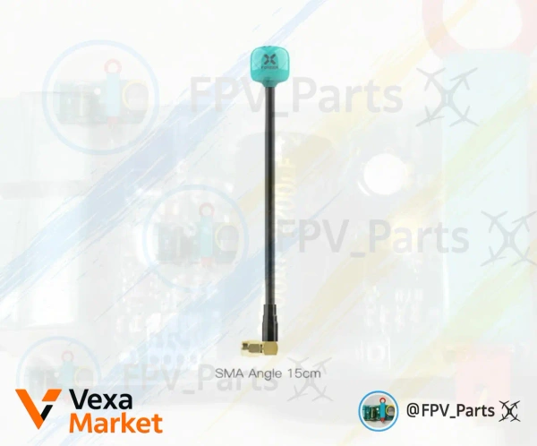 Антена Foxeer Lollipop 4 Plus High Quality 5.8G 2.6dBi (150мм, RHCP, SMA)