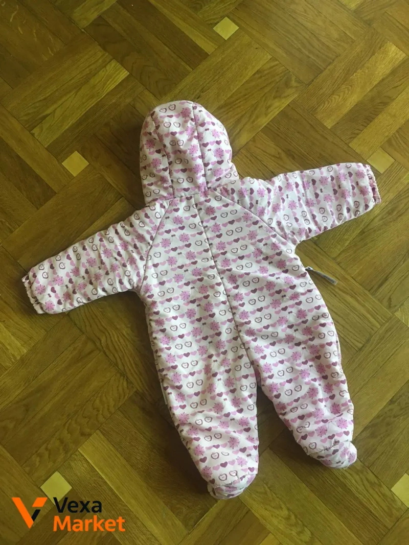 Комбинезон детский Nursery Time на девочку 3-6 мес. Весна-осень — фото 4
