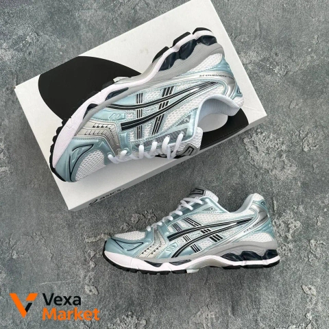 ASICS Gel-Kayano 14 White/Blue ΠΊΡΠΎΡΡΠ²ΠΊΠΈ