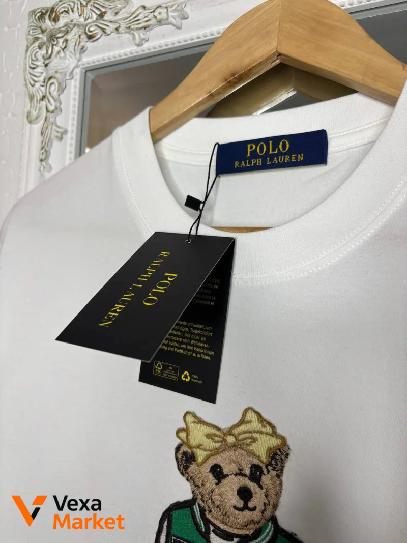 Футболка Ralph Lauren Polo Bear Cotton S — фото 3