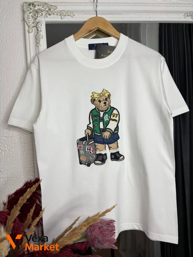 Футболка Ralph Lauren Polo Bear Cotton S — фото 5
