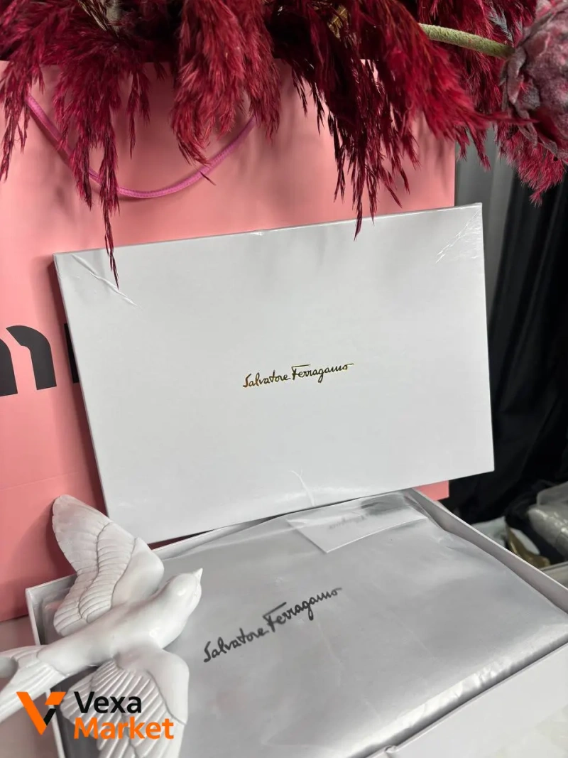 Мужская сумка Salvatore Ferragamo из натуральной кожи — фото 4