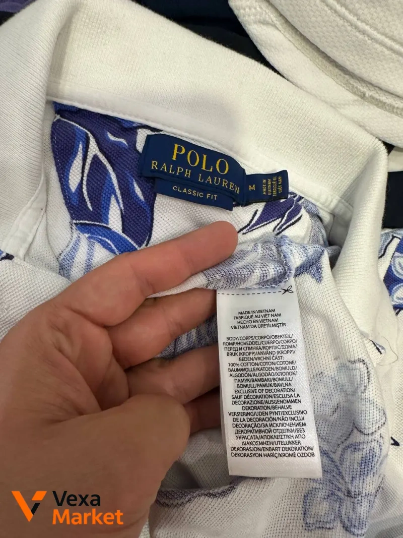 Polo Ralph Lauren classic fit flower M — фото 3
