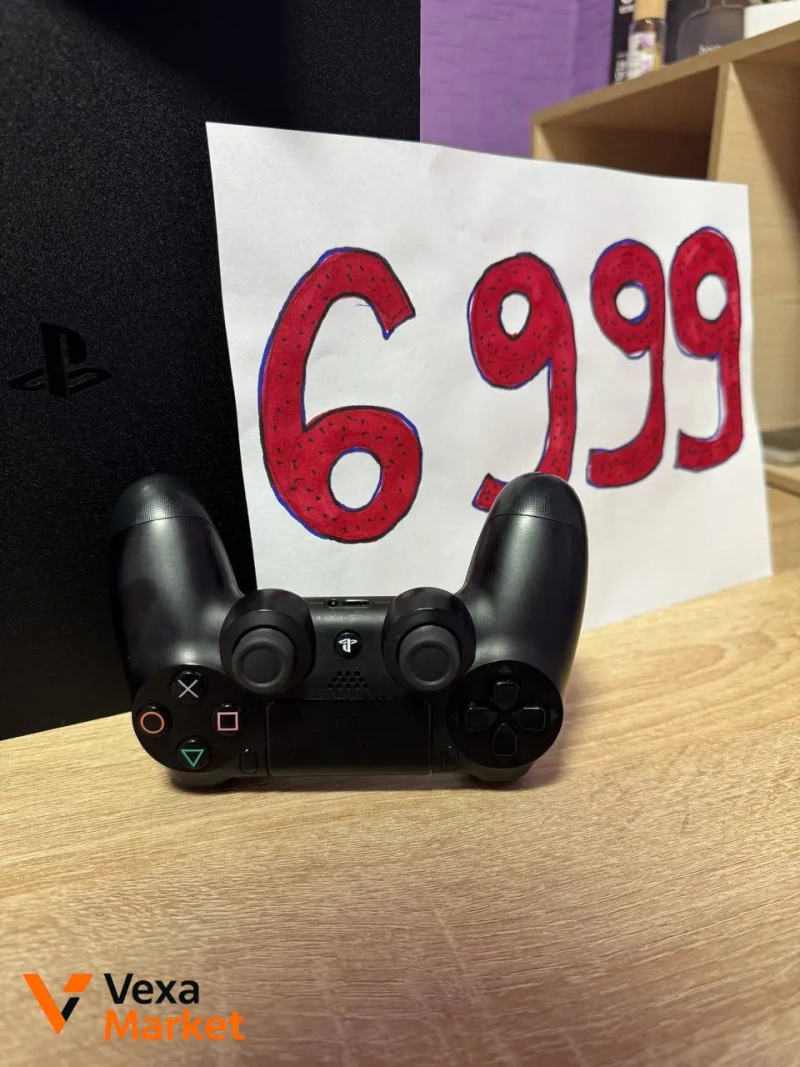 Игровая приставка PlayStation 4 Slim 500 GB с двумя геймпадами и игрой FIFA 17 — фото 3