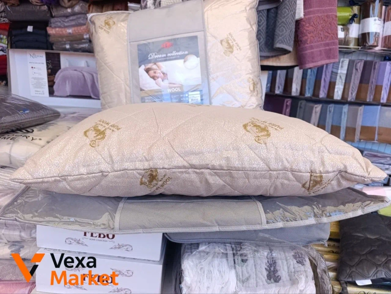 Подушка Dream від ТЕП 50x70 см, 70x70 см з овечою вовною — фото 3