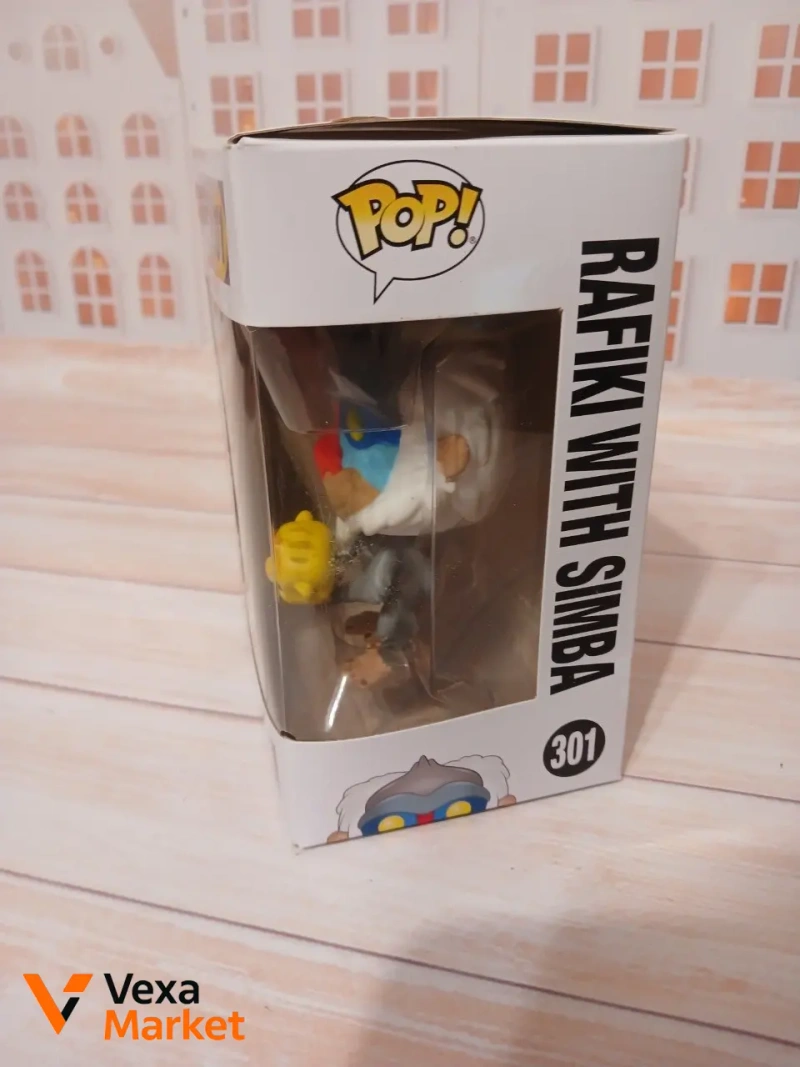 Фігурка Funko Pop! Disney The Lion King Rafiki with Simba 301 — фото 2
