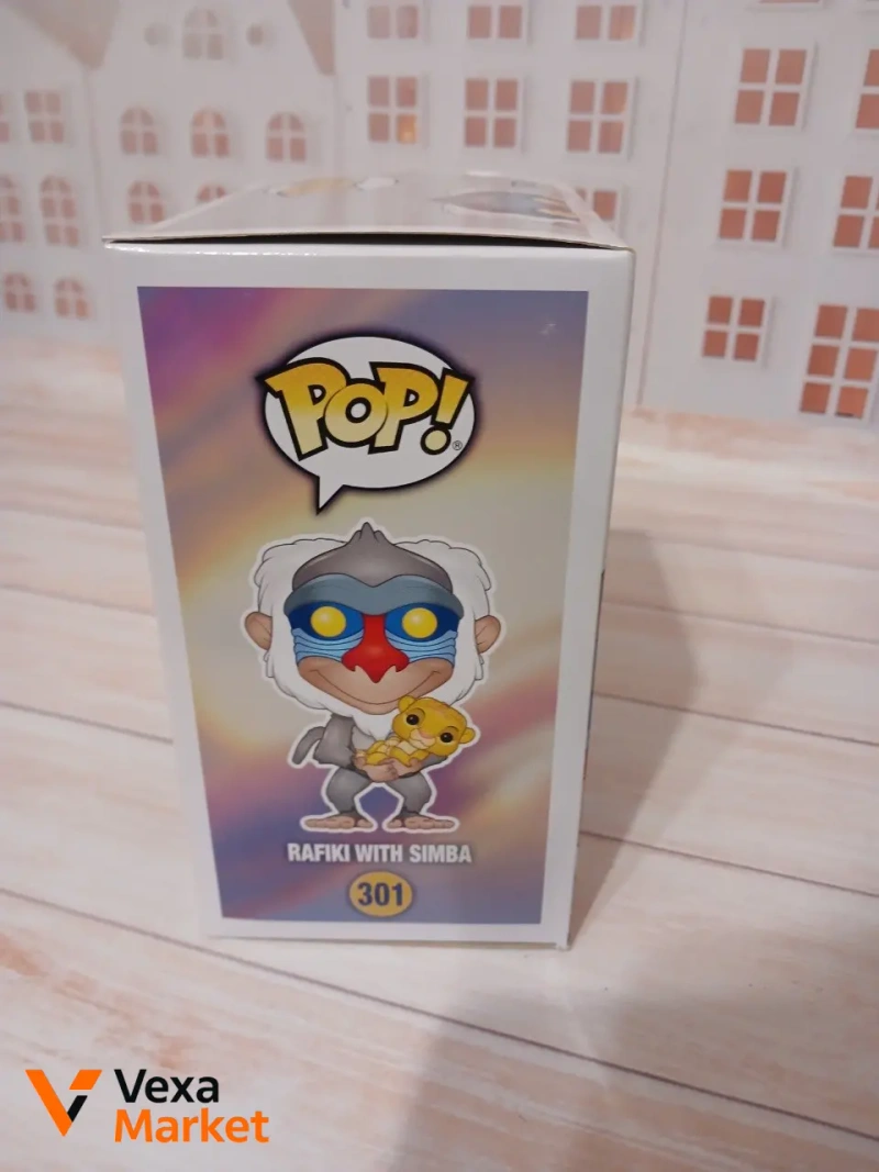 Фігурка Funko Pop! Disney The Lion King Rafiki with Simba 301 — фото 6