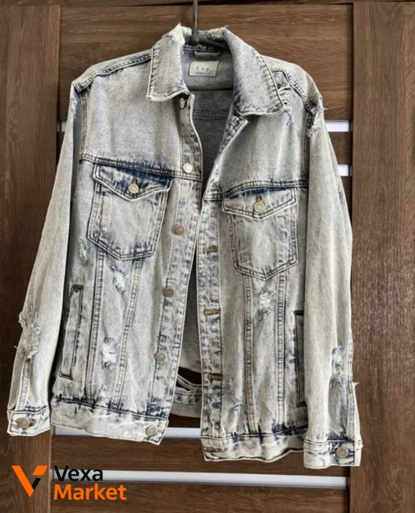 Чоловіча джинсівка Bershka світла S