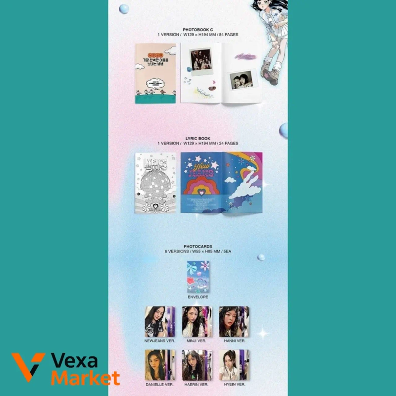 NEW JEANS - GET UP Bunny Beach Bag ver. (Альбом) — фото 6