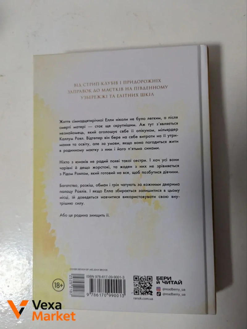 Книги Ерін Ватт 'Паперова принцеса' та Келлі Гарт 'Не моя історія' — фото 2