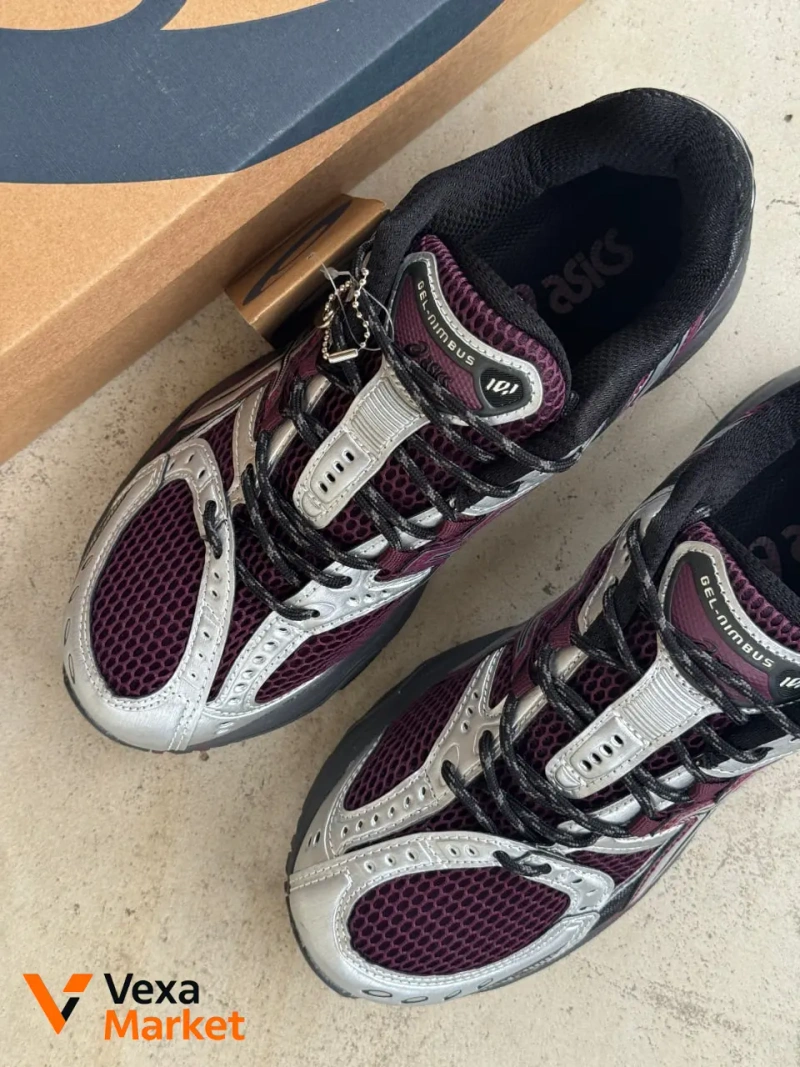 ASICS Gel-Nimbus 10.1 Beniimo Purple Pure Silver — фото 4