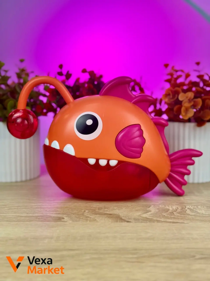 Піноутворювач для ванної "Bubble Fish" з підсвічуванням та музикою — фото 2