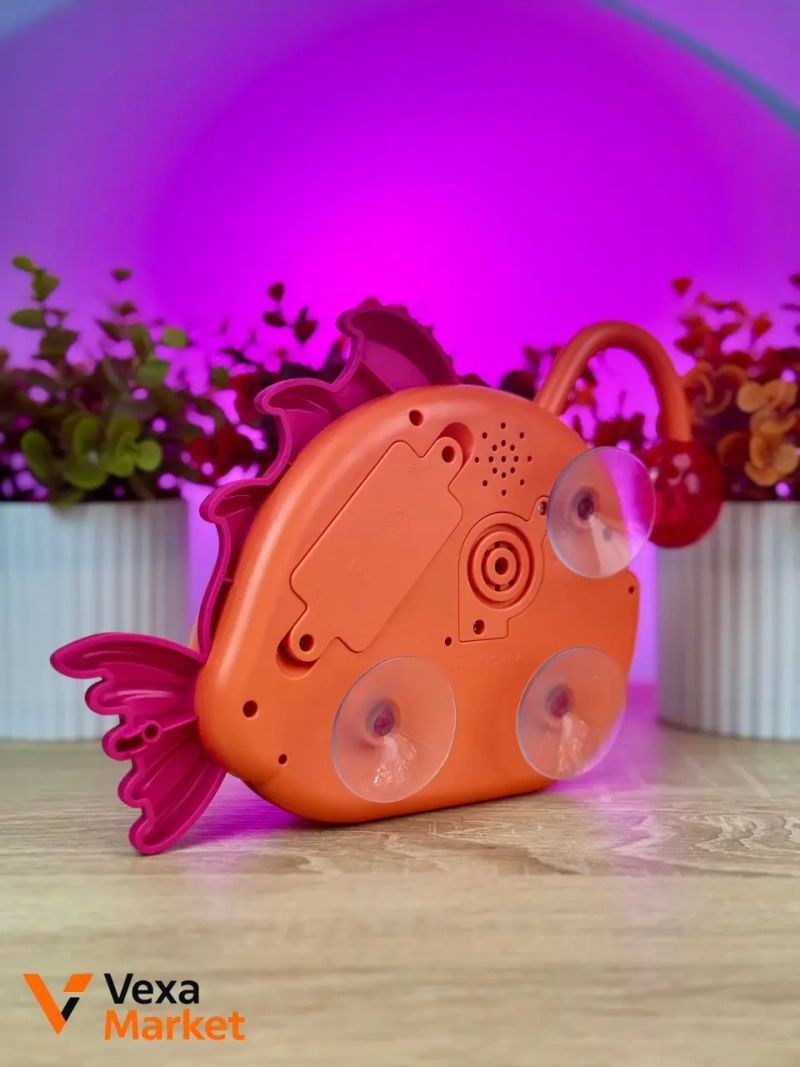 Піноутворювач для ванної "Bubble Fish" з підсвічуванням та музикою — фото 3