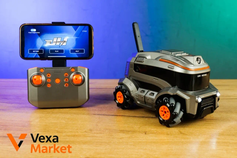 Машинка на радіокеруванні DH 390 з Wi-Fi камерою, масштаб 1:20 — фото 2