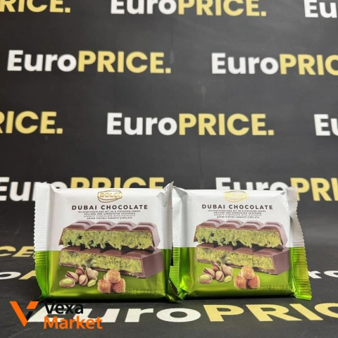 Π¨ΠΎΠΊΠΎΠ»Π°Π΄ Bolci Dubai Chocolate Π· ΡΡΡΡΠ°ΡΠΊΠ°ΠΌΠΈ 100Π³