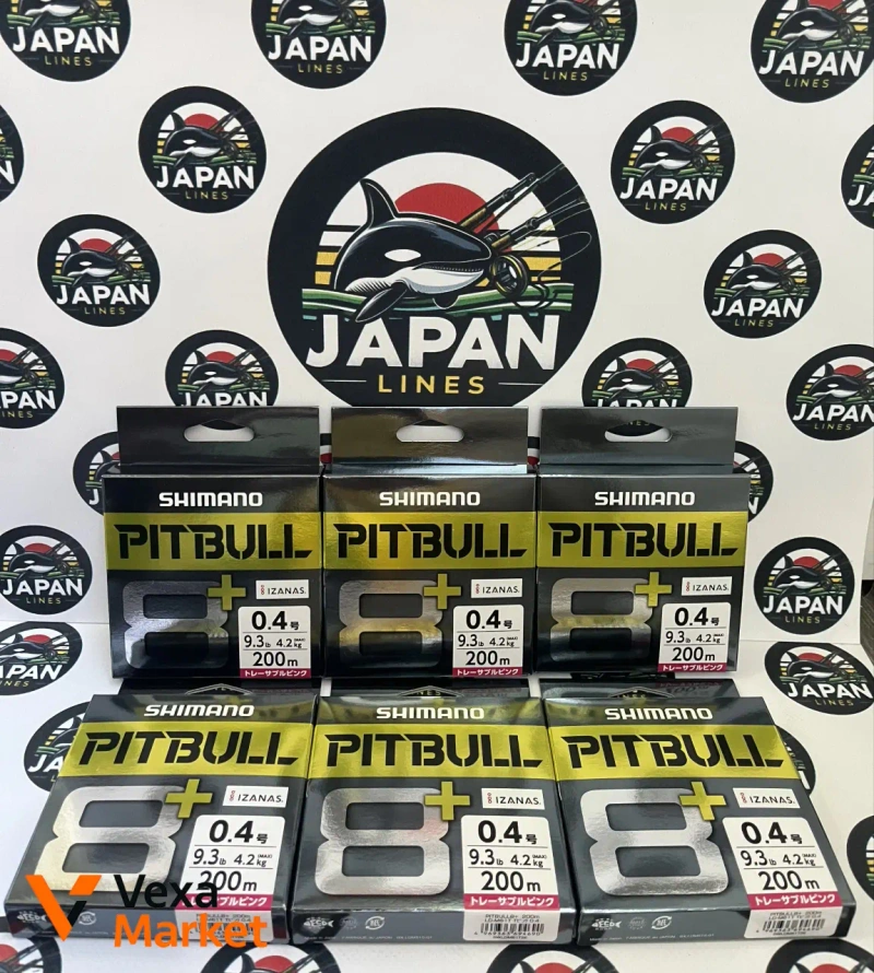 Шнур Shimano Pitbull 8+ 200 м — фото 2
