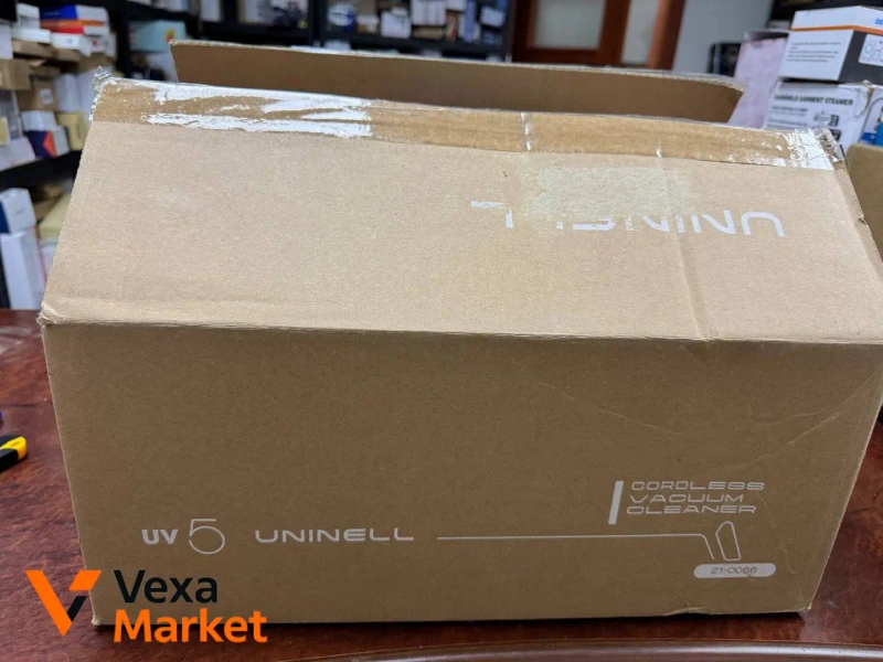 Безпровідний вертикальний пилосос UNINELL UV5 550W золотий — фото 2