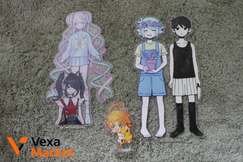 Колекційний мерч: фігурки, акрилові стенди Sanrio, Dead Plate, Sally Face — фото 3