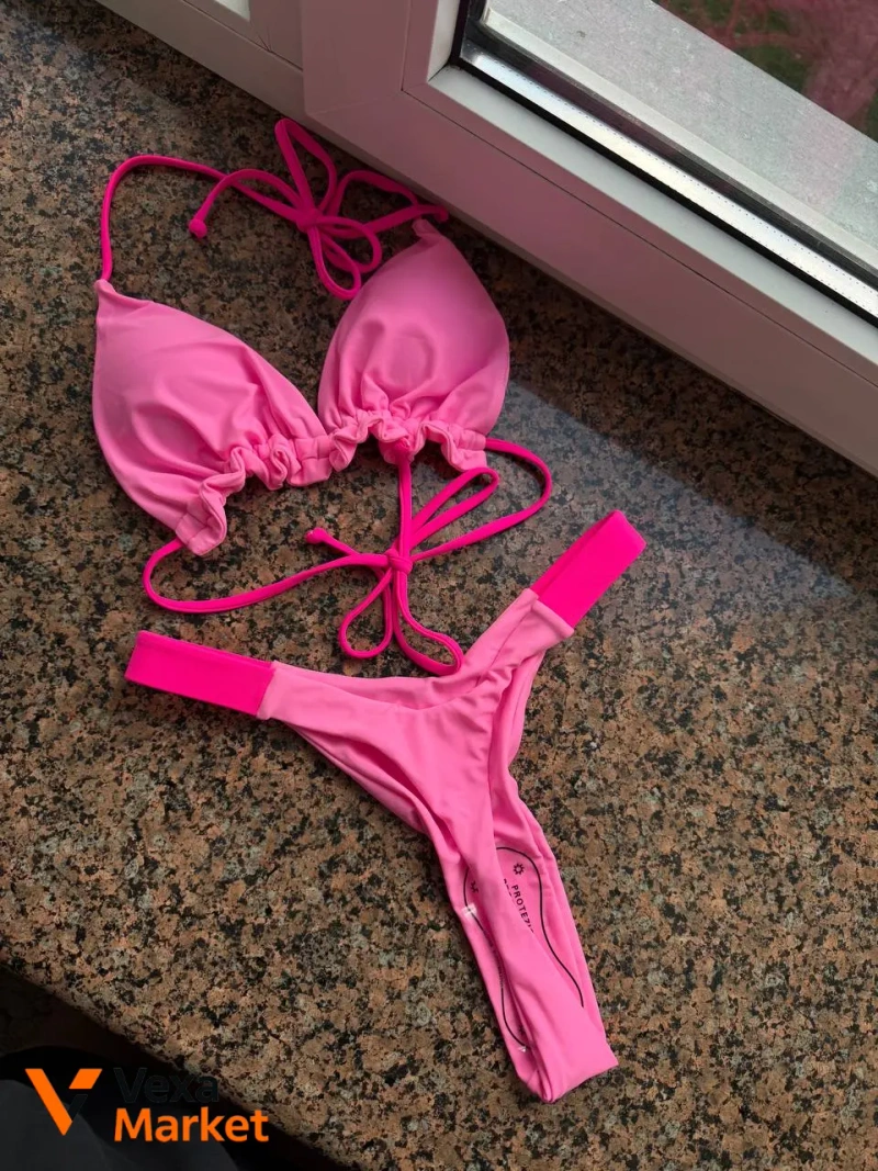 Купальник розовый — фото 2