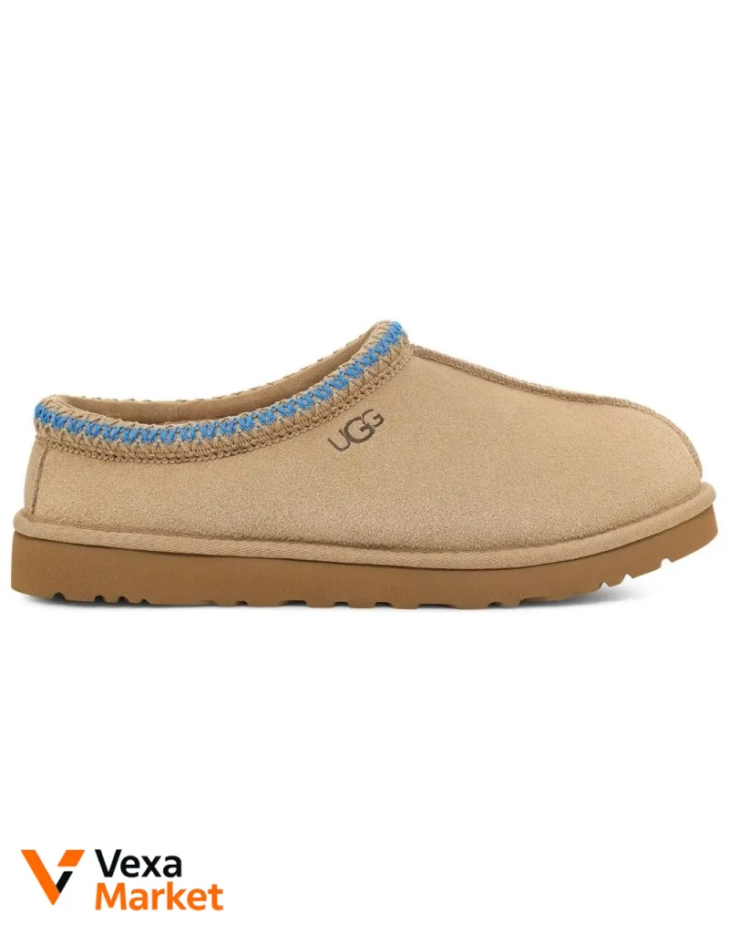 UGG Оригінал лімітований колір беж з бірюзою натуральна замша хутро — фото 8