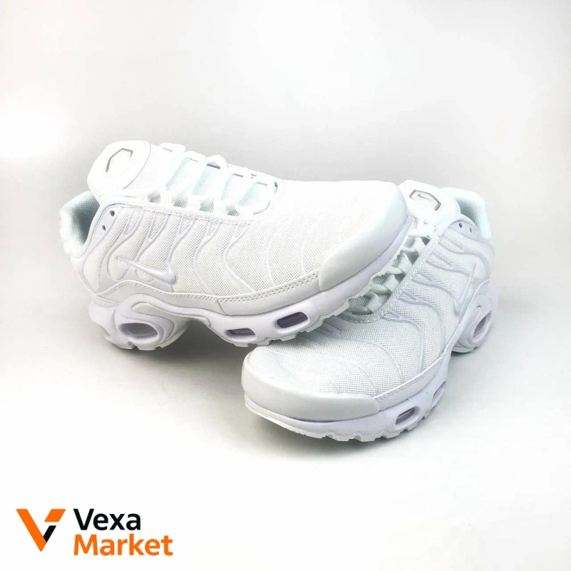 Nike Air Max Plus TN Premium White — фото 2