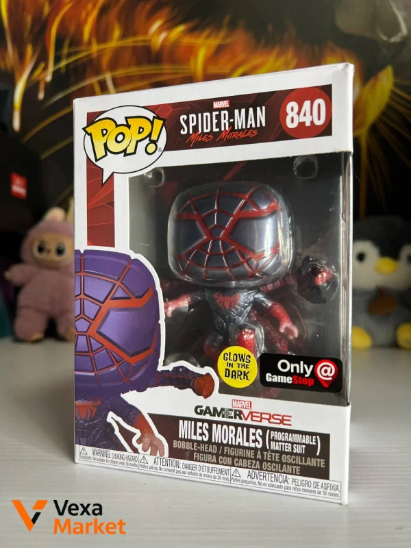 Funko Pop! Marvel Spider-Man Miles Morales (Programmable Matter Suit) #840