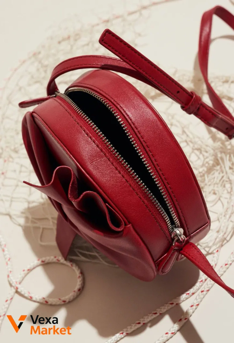Оригінальна шкіряна сумка Claudie Pierlot — фото 3