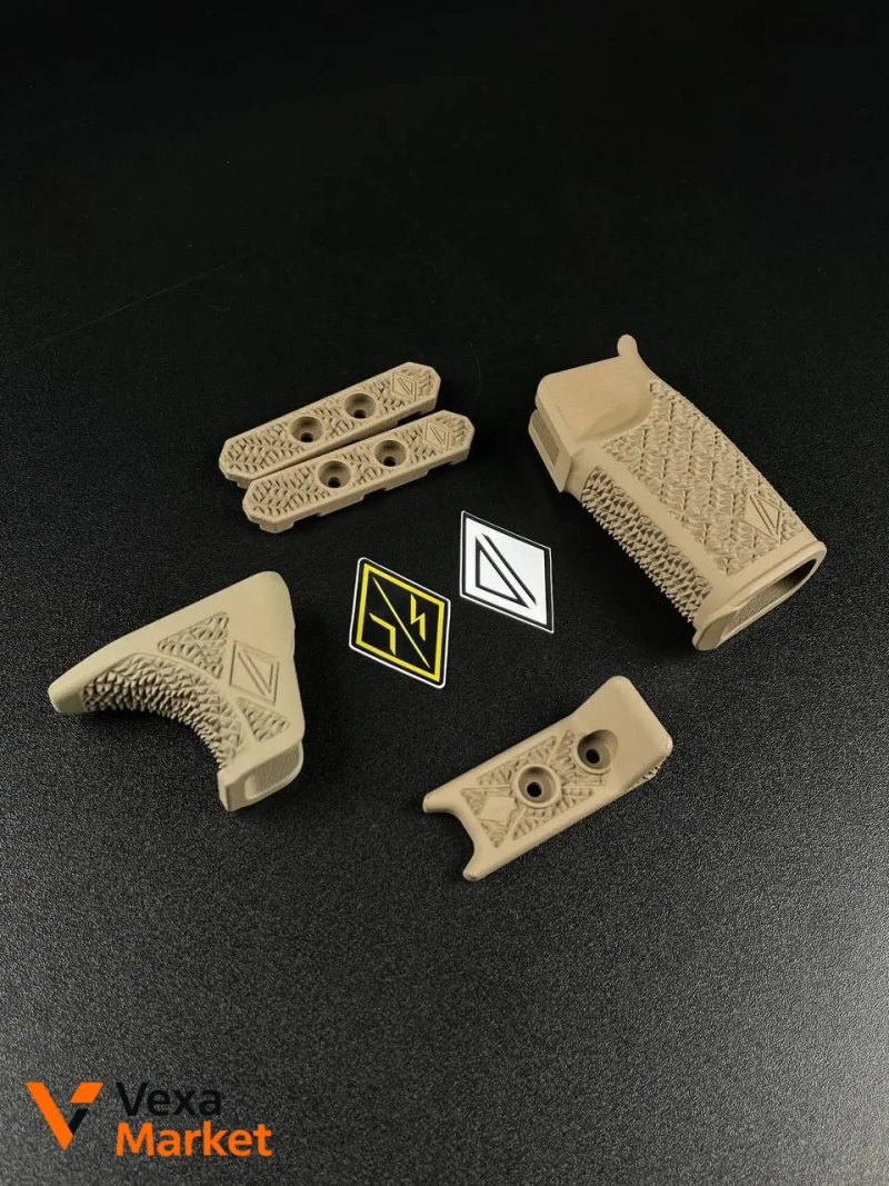 SC Irregulars Аксессуары для AR15: Hand Stop, M-LOK Rail Covers, Enhanced Buttpad — фото 6