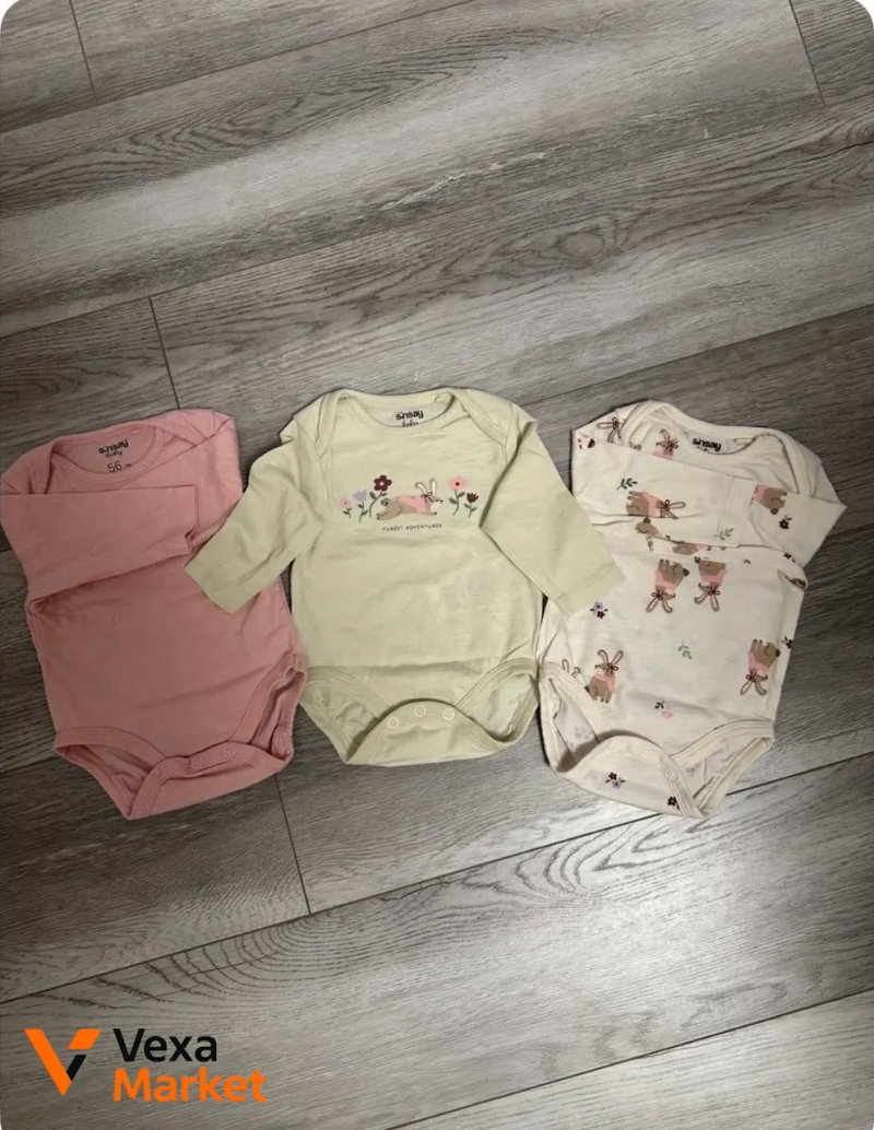 Чоловічки/боді для немовлят 0-3 місяці — фото 2
