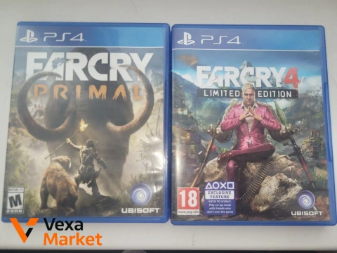 Игры для PS4 Far Cry 4 Limited Edition и Far Cry Primal