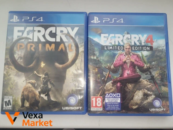 Игры для PS4 Far Cry 4 Limited Edition и Far Cry Primal