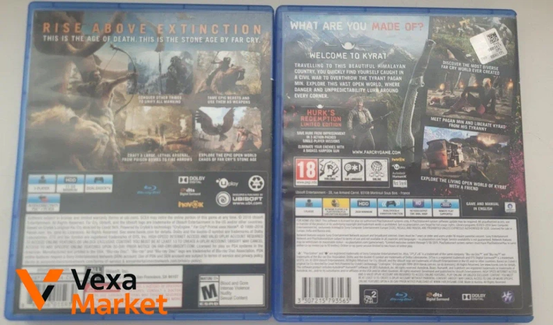 Игры для PS4 Far Cry 4 Limited Edition и Far Cry Primal — фото 2