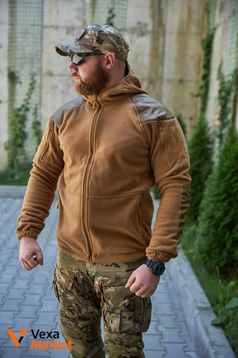 Флісова кофта Shark Skin Military — фото 6