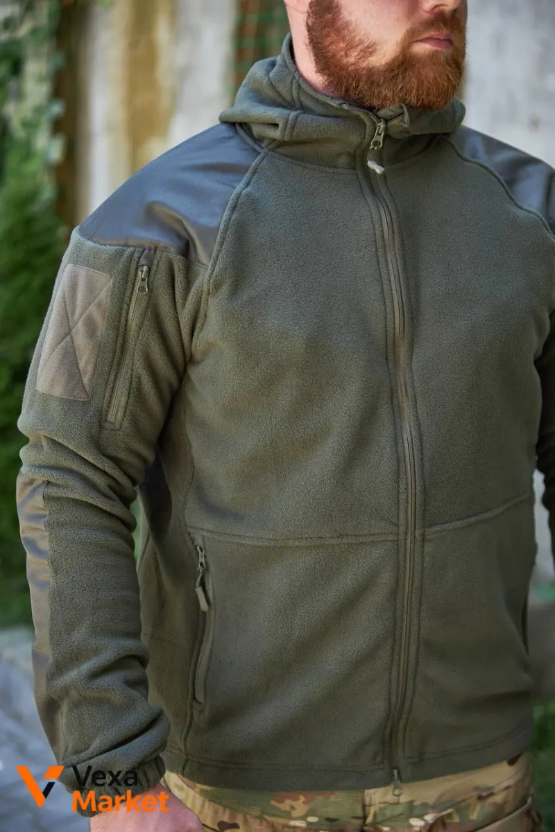 Флісова кофта Shark Skin Military — фото 7