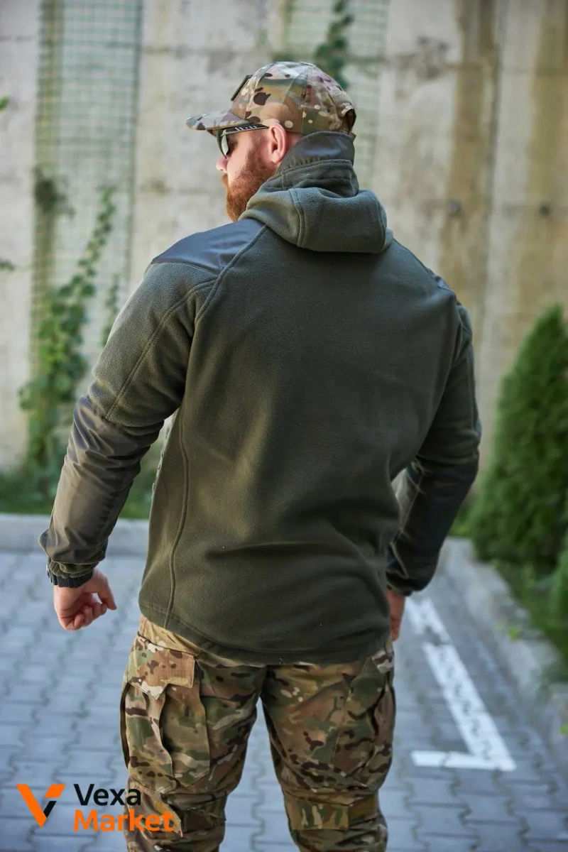 Флісова кофта Shark Skin Military — фото 8