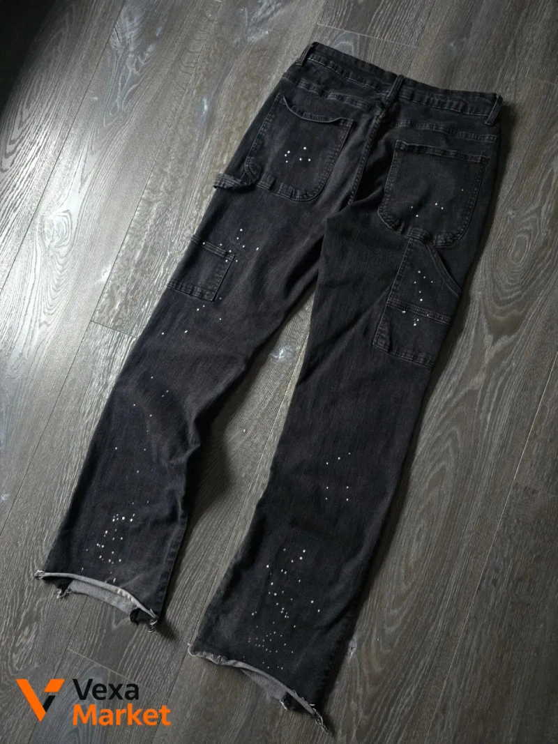 Flared paint jeans — фото 2