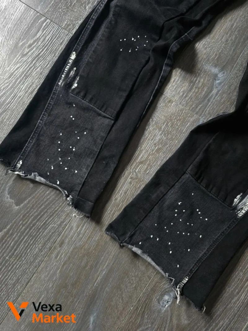 Flared paint jeans — фото 5