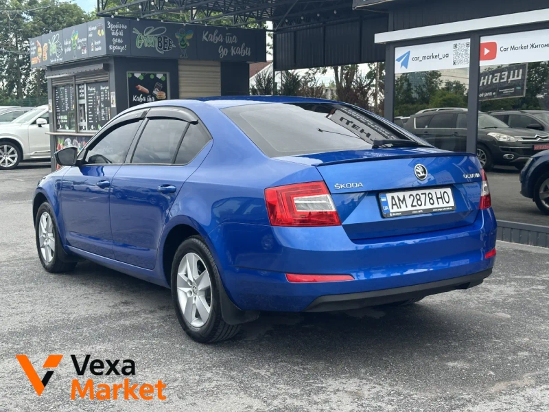 Skoda Octavia 2015 Синий, Газ/Бензин 1.6 л. — фото 3