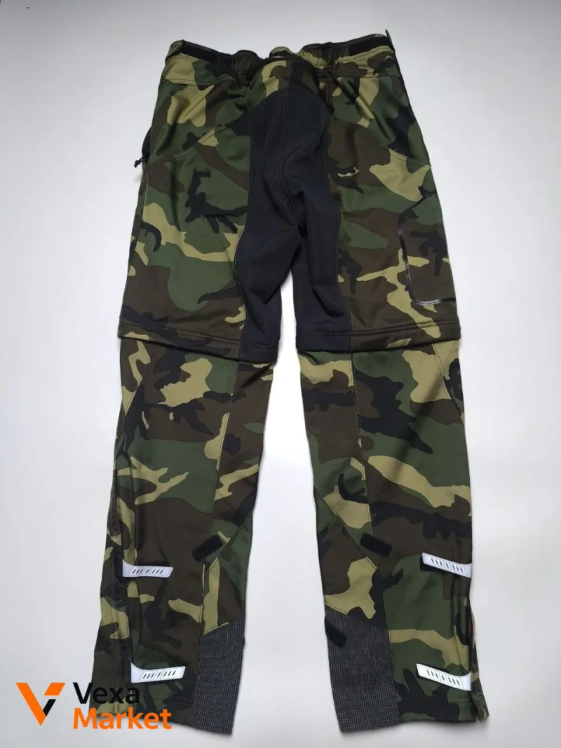 Велосипедні штани-шорти трансформери Gore Bike Wear Windstopper Military розмір L — фото 3